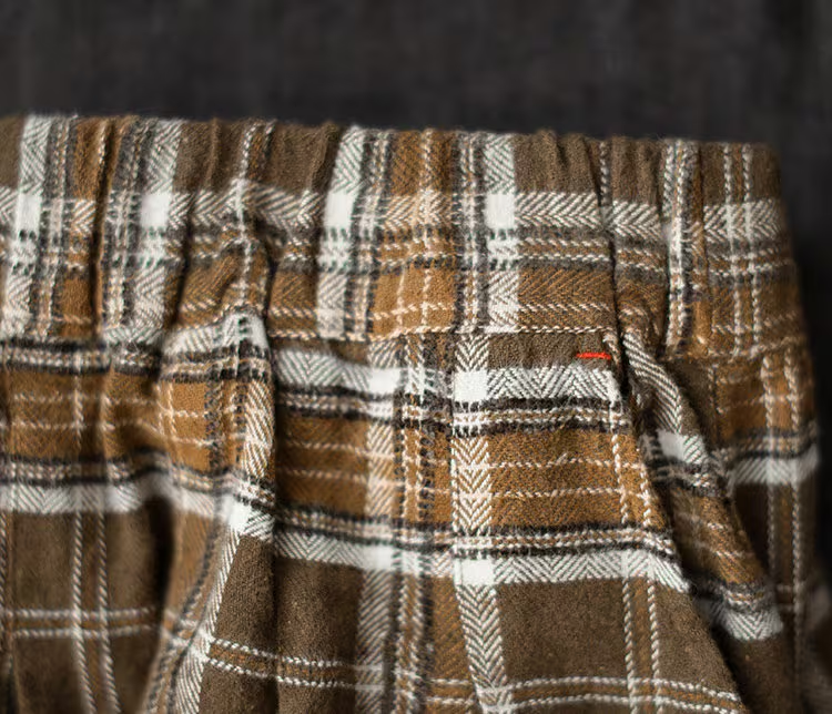 Retro Plaid Skirt with Pockets
