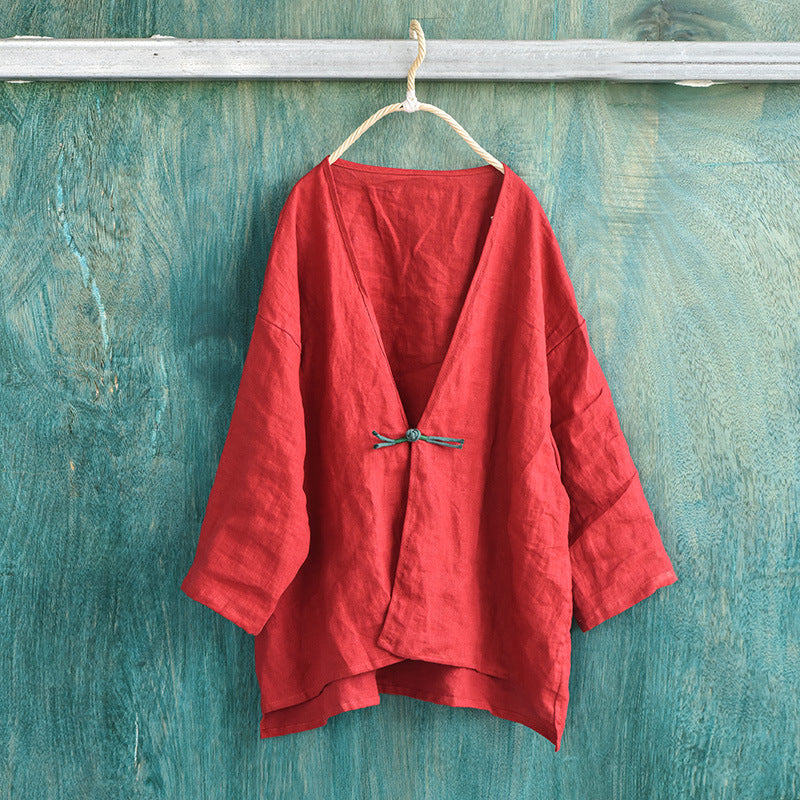 Lightweight Linen Top