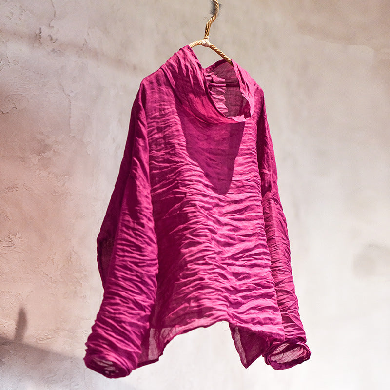 High-Count Fine Lightweight Ramie Top