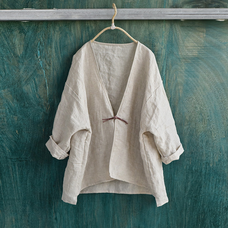 Lightweight Linen Top