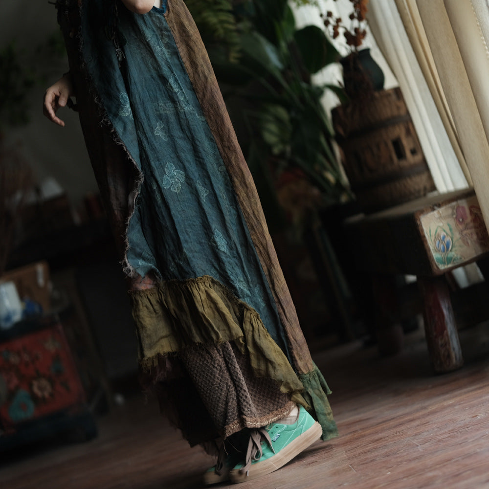 Vintage-Inspired Ramie Dress
