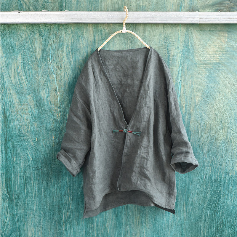 Lightweight Linen Top