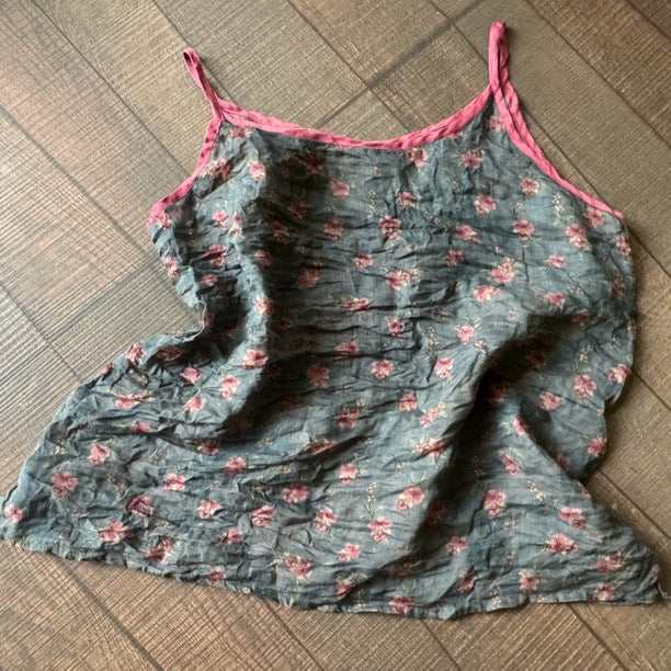 Ramie Floral Tank Top