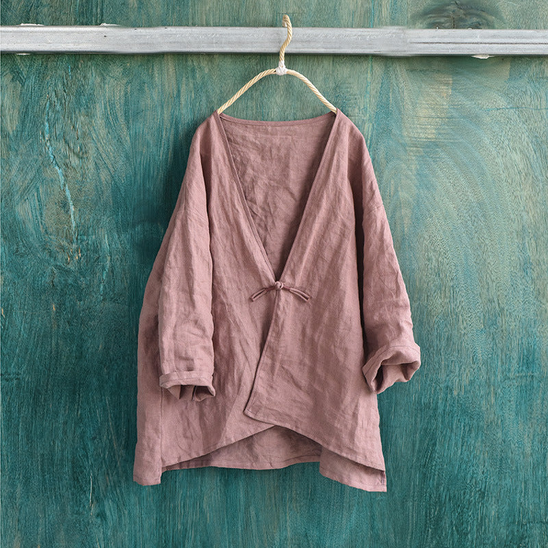 Lightweight Linen Top