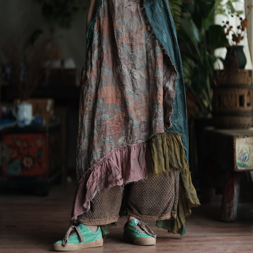 Vintage-Inspired Ramie Dress
