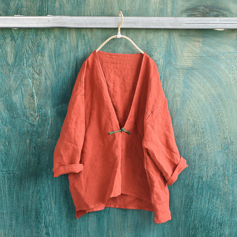 Lightweight Linen Top