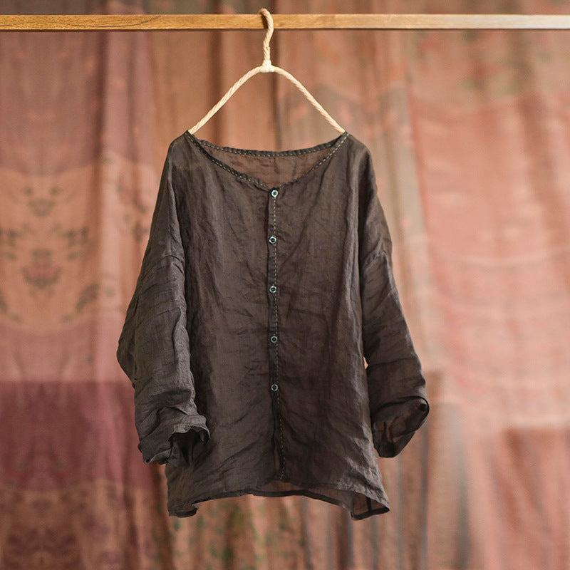 Lightweight Ramie Top