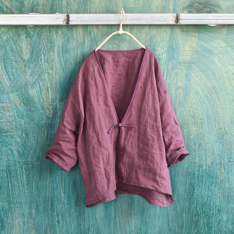 Lightweight Linen Top
