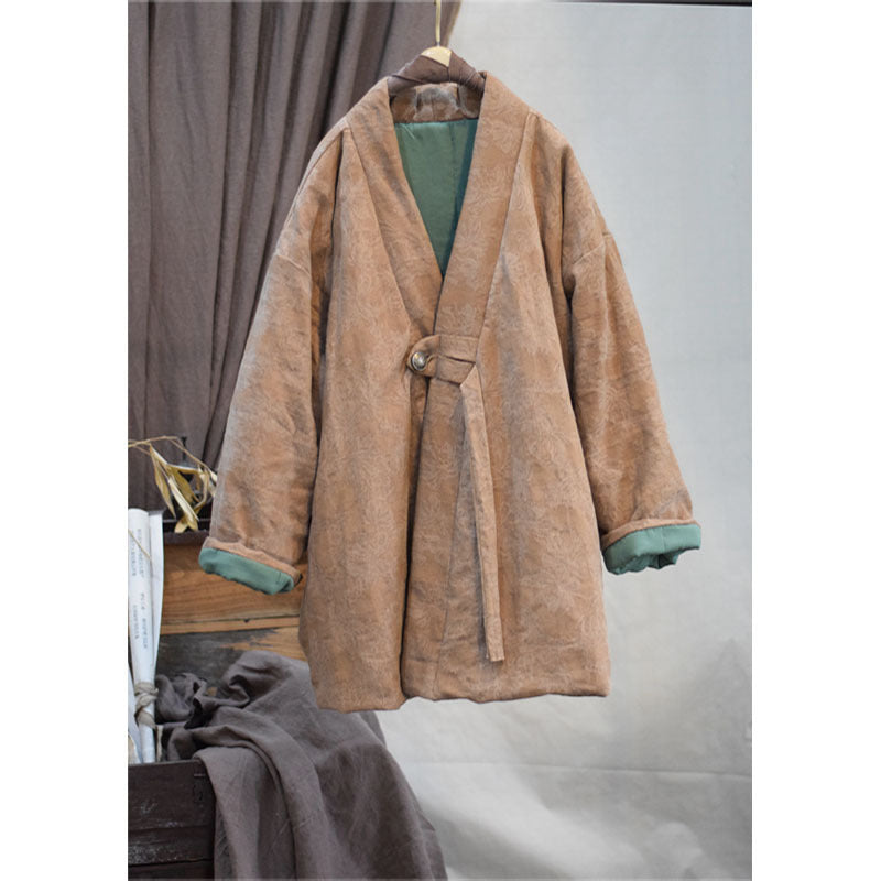 Distressed Jacquard Quilted Jacket