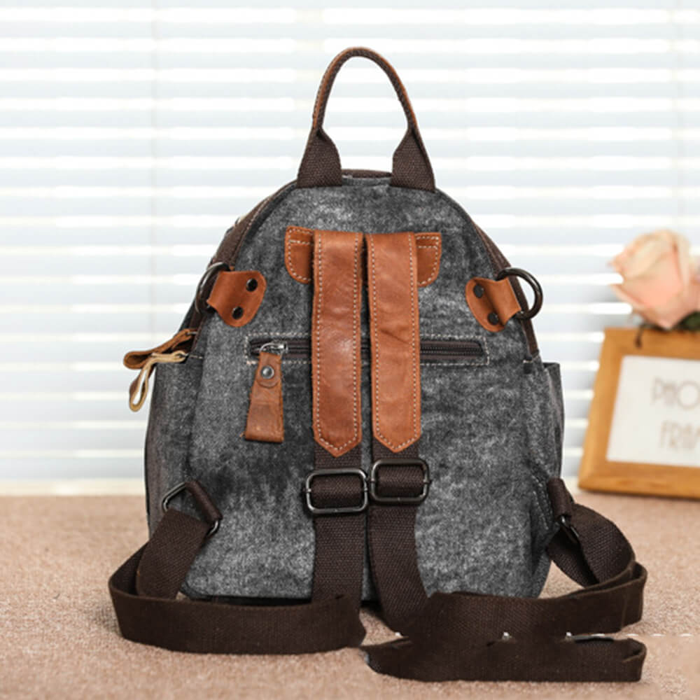 Ethnic Retro Canvas Backpack