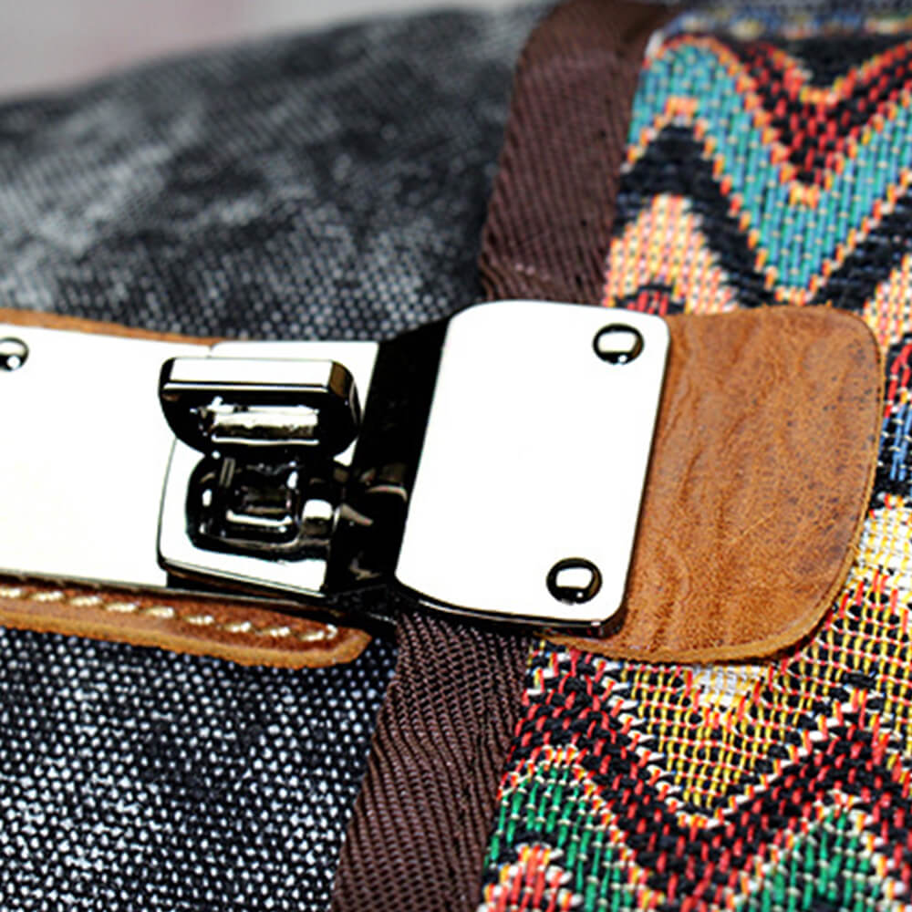Ethnic Retro Canvas Backpack