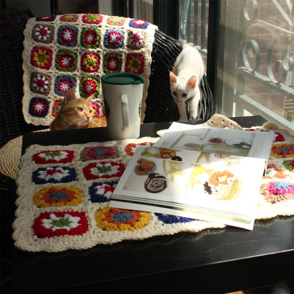 Farmhouse Hand Hook blanket