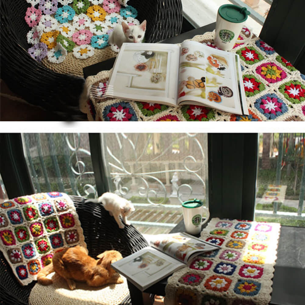 Farmhouse Hand Hook blanket