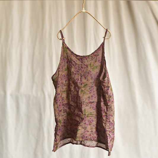 Ramie Floral Tunic Tank