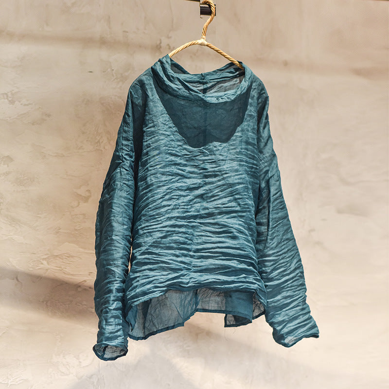 High-Count Fine Lightweight Ramie Top