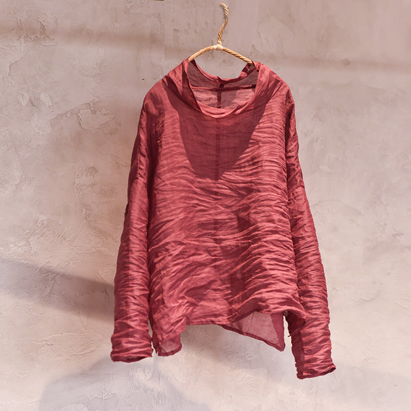 High-Count Fine Lightweight Ramie Top