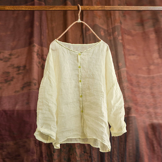 Lightweight Ramie Top