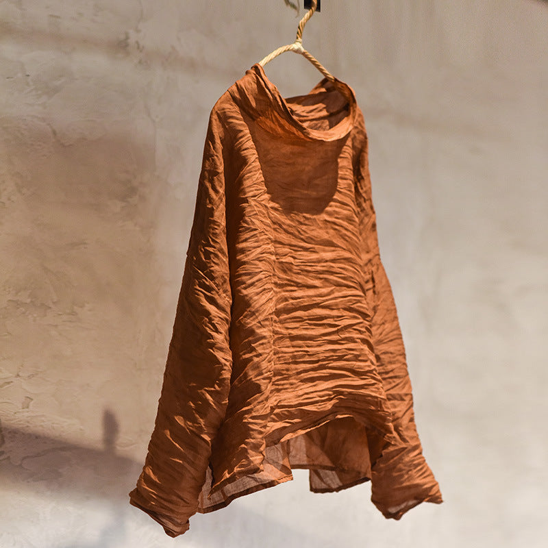 High-Count Fine Lightweight Ramie Top