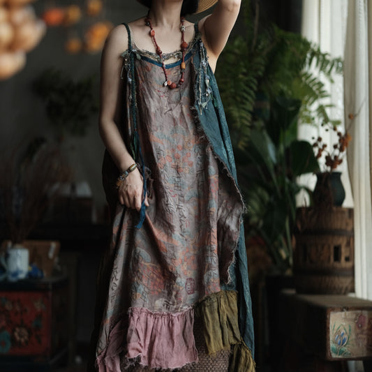 Vintage-Inspired Ramie Dress
