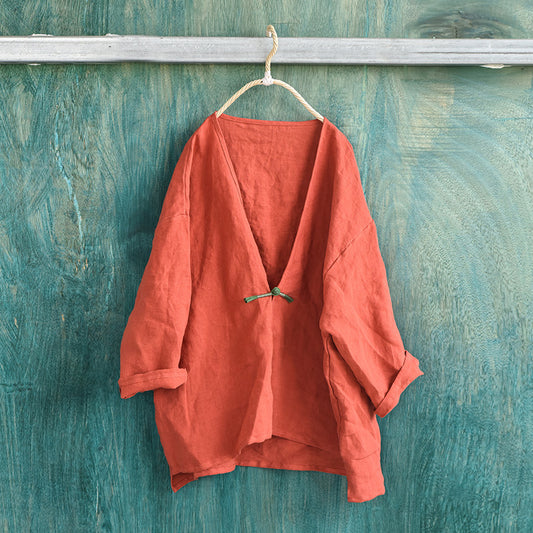 Lightweight Linen Top