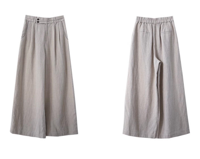 Natural 100% Linen Pants