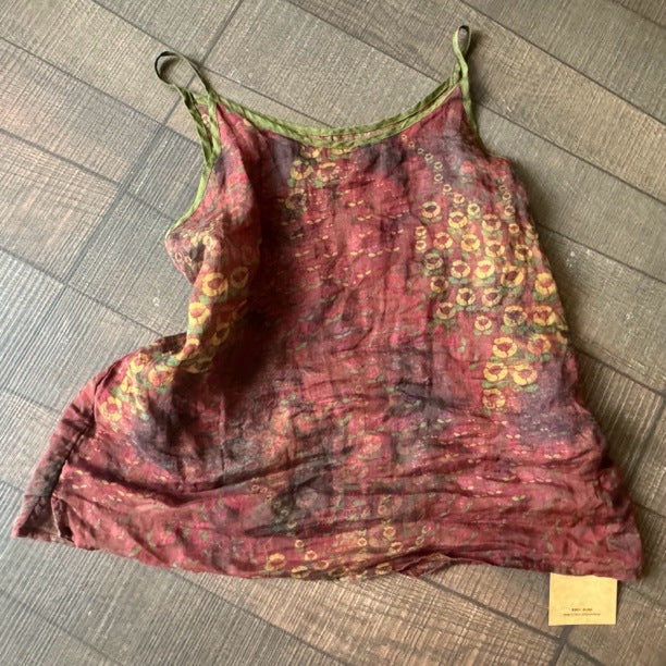 Ramie Floral Tank Top