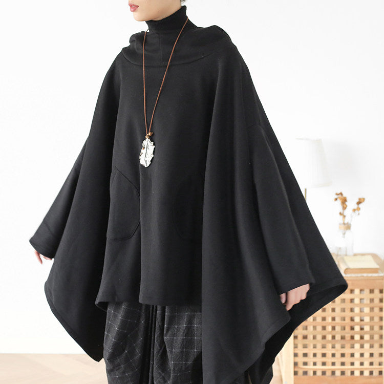 Side view showing asymmetrical design