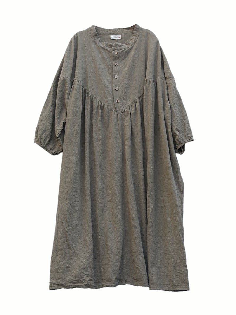 Close-up of cotton linen fabric showing soft texture detail