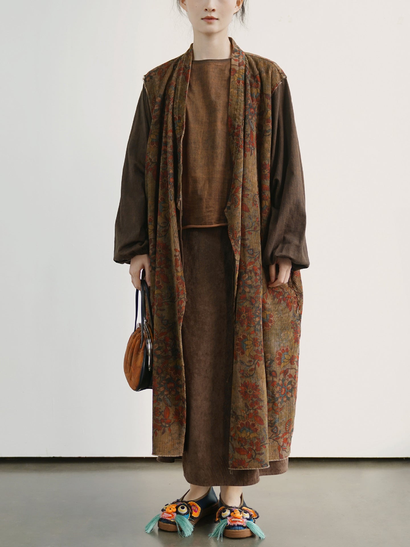 Vintage Floral Patchwork Cardigan