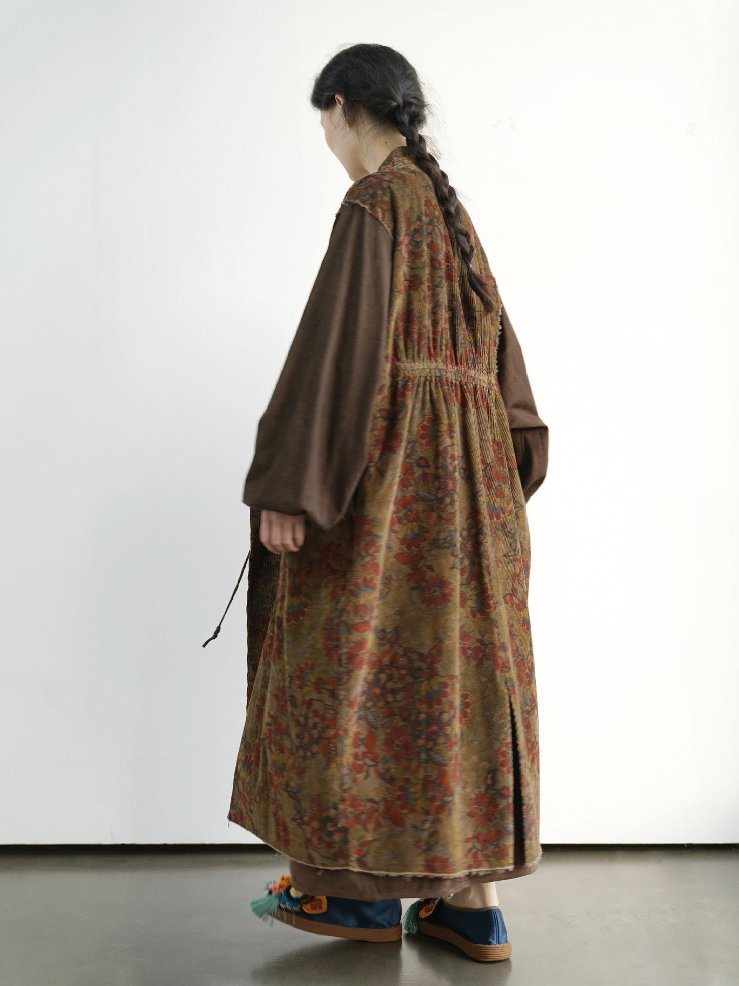 Vintage Floral Patchwork Cardigan