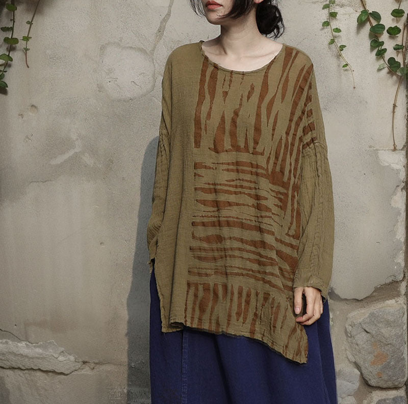 Styled outfit with Vintage Ramie Blouse