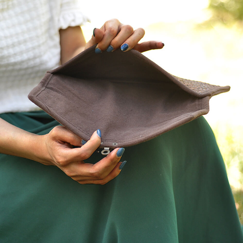 Ethnic Style Hand-woven Straw Bag
