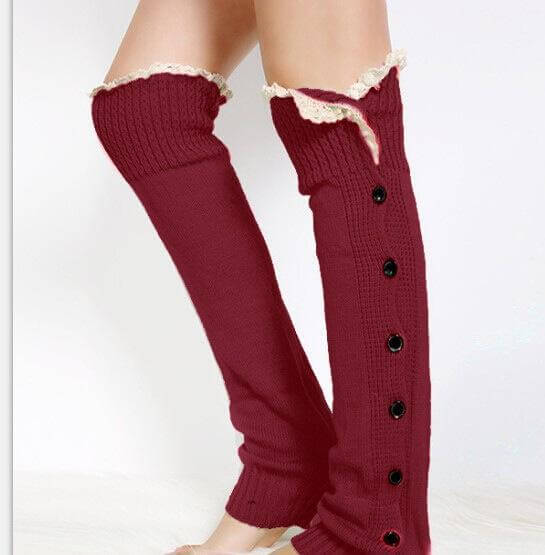 Christmas New Lace Warm Socks