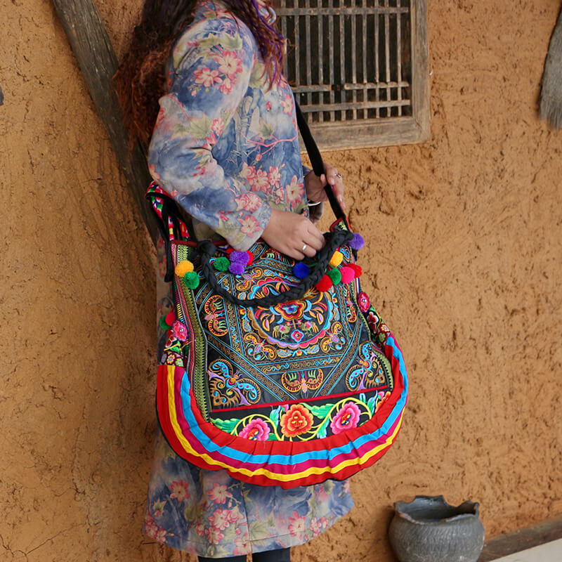 Ethnic Embroidery Vintage Handbag